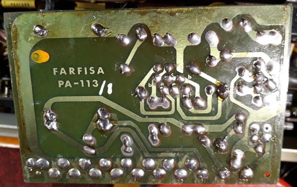 Farfisa fast 5 PA-113